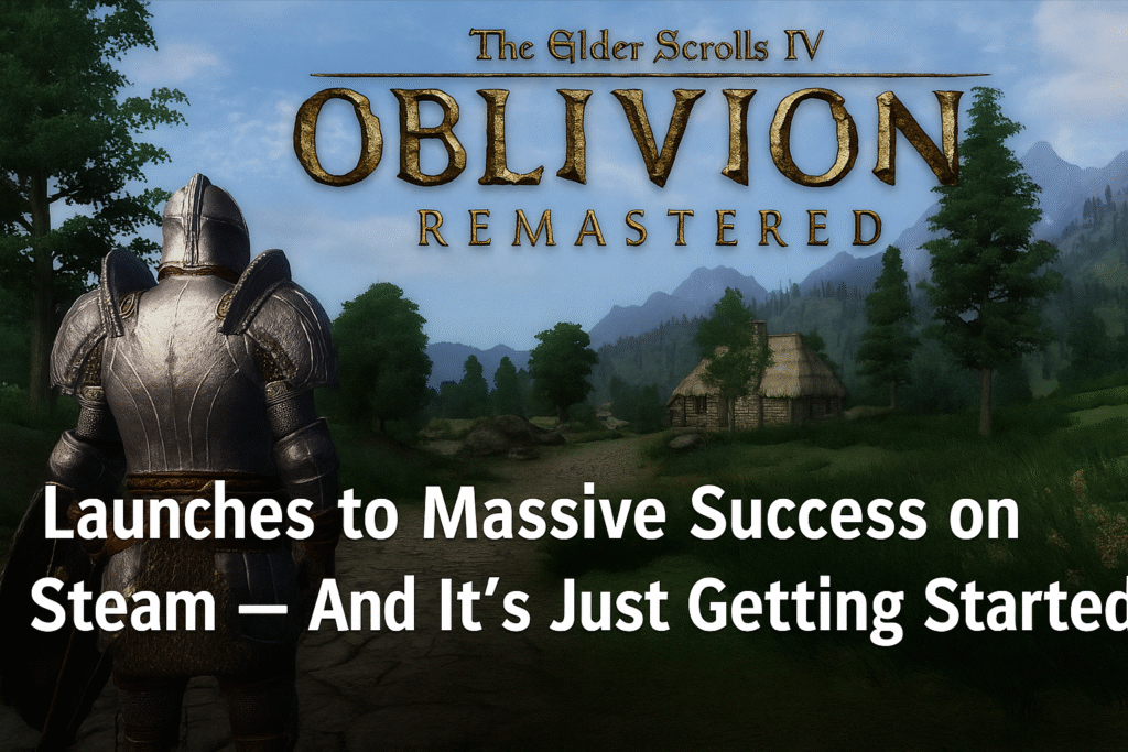 The Elder Scrolls IV: Oblivion Remastered Launches to Massive Success on Steam — And It’s Just Getting Started