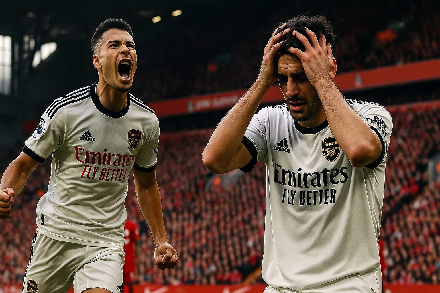 Arsenal and Liverpool