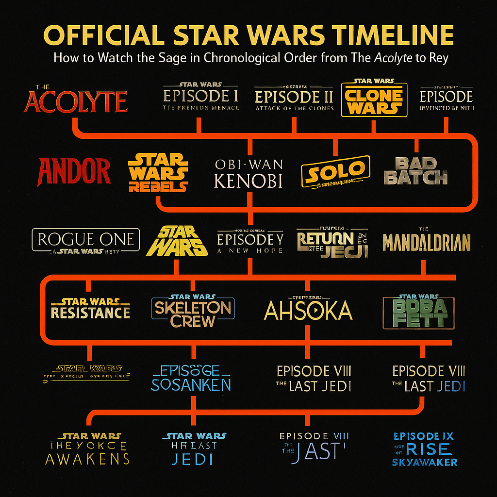 Official Star Wars Timeline